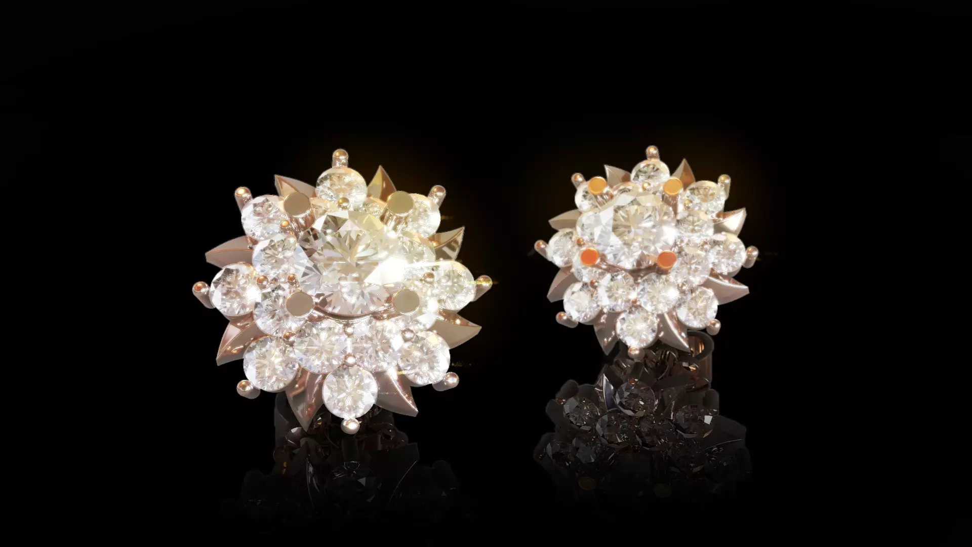 Halo Earring 3 3D print model_0