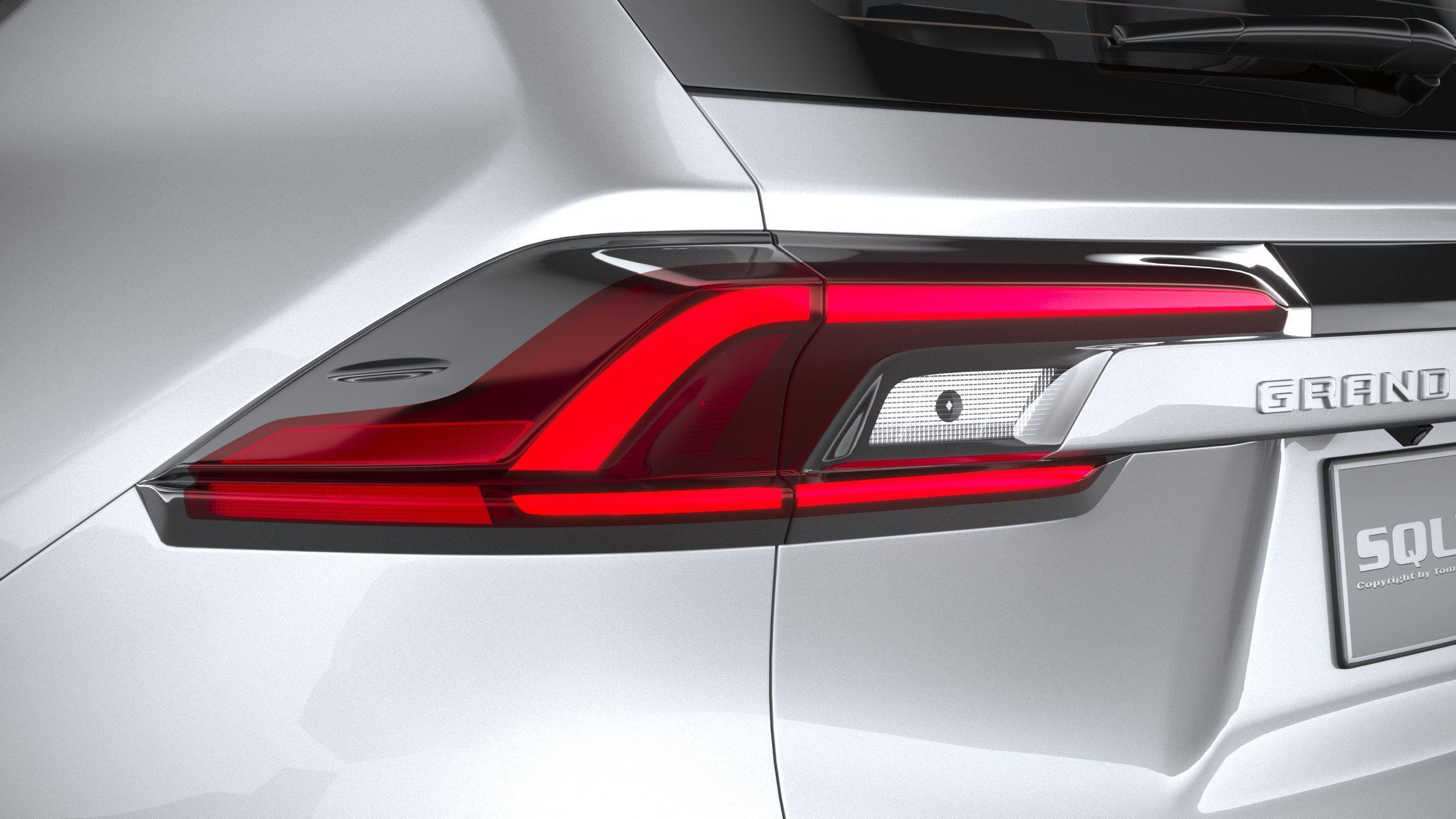 Toyota Grand Highlander 2024 3D model_15