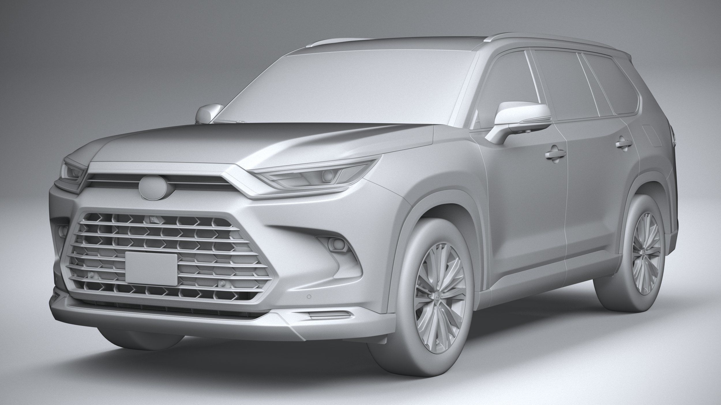 Toyota Grand Highlander 2024 3D model_20