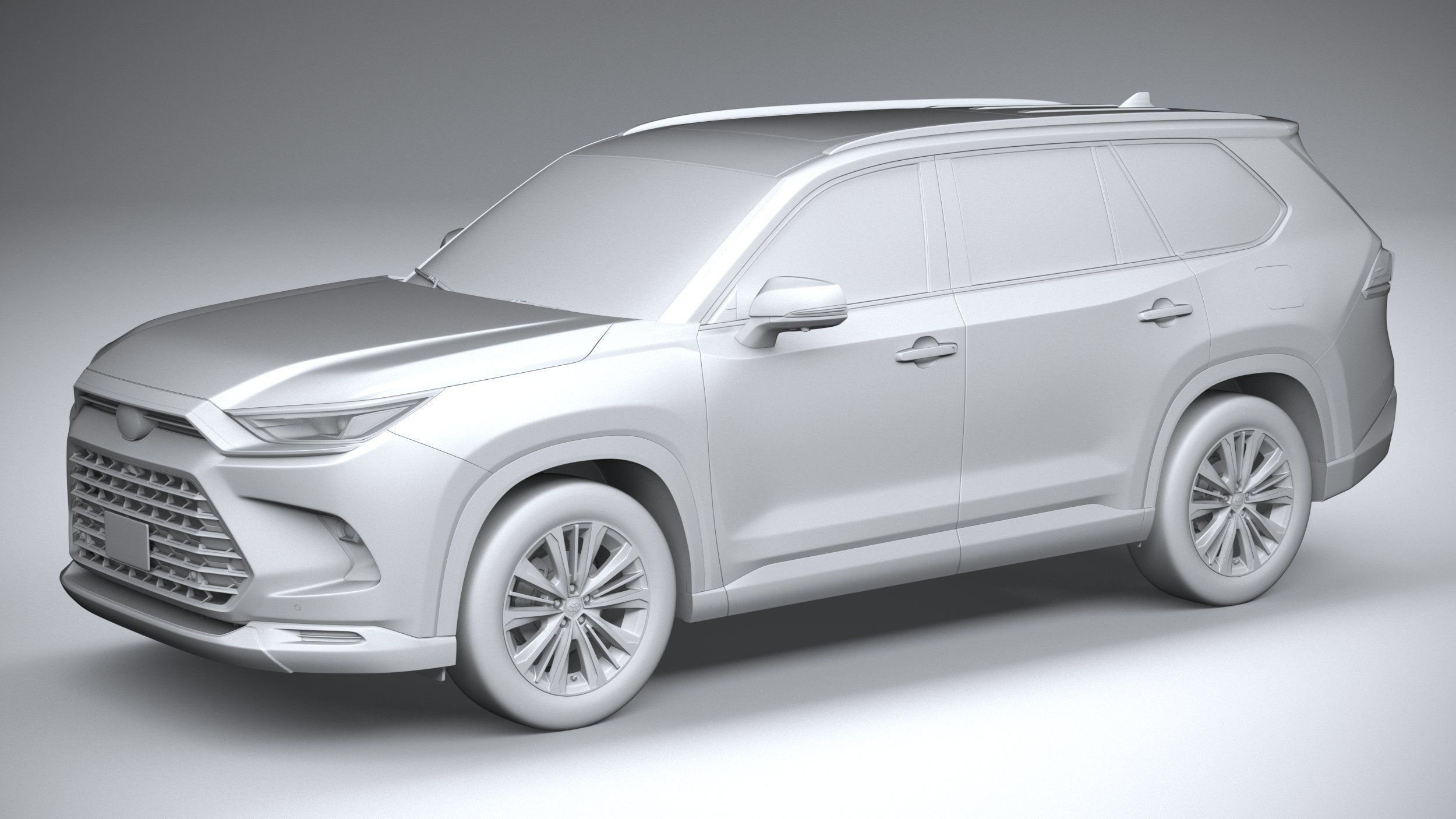 Toyota Grand Highlander 2024 3D model_19