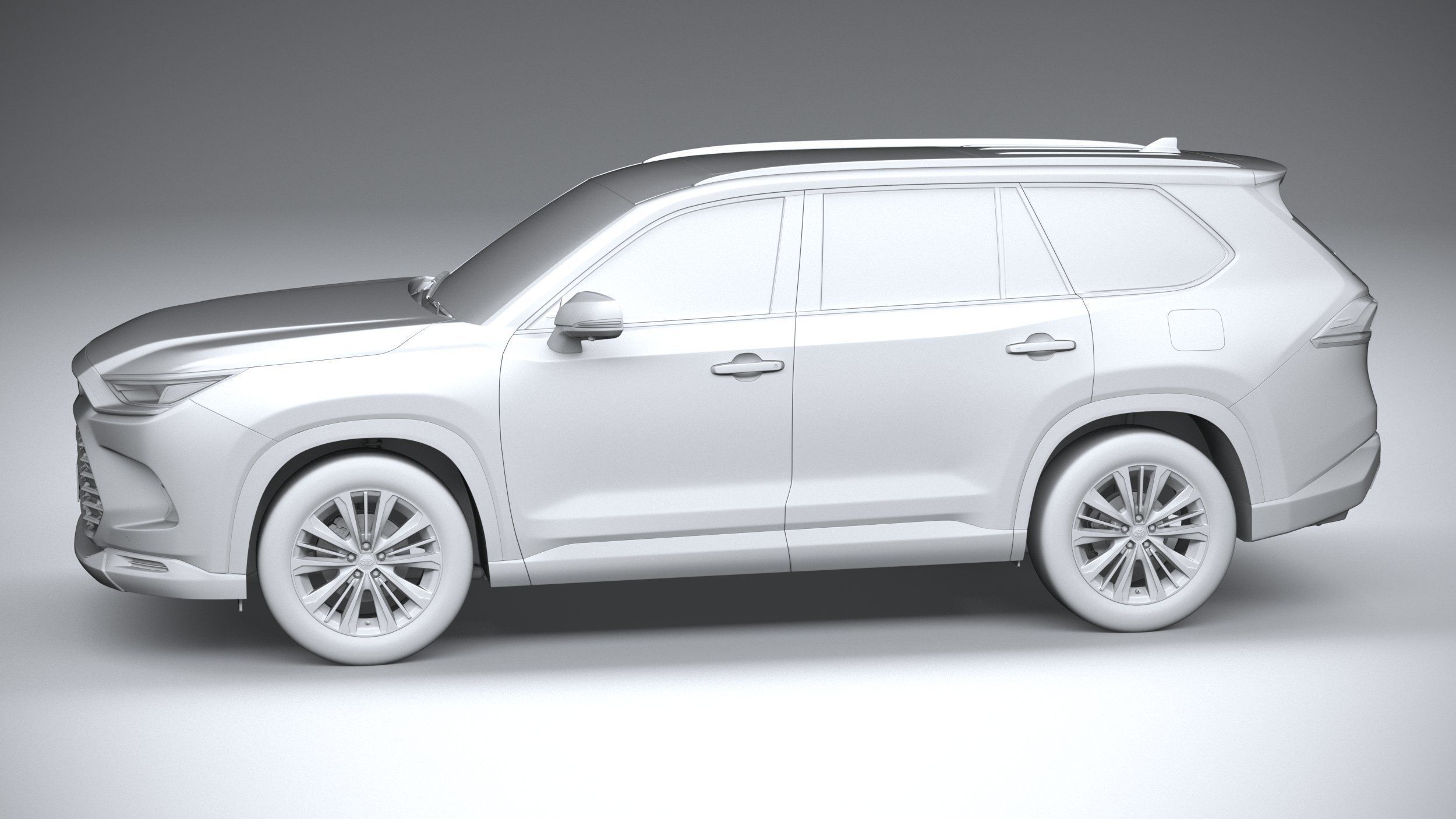 Toyota Grand Highlander 2024 3D model_22