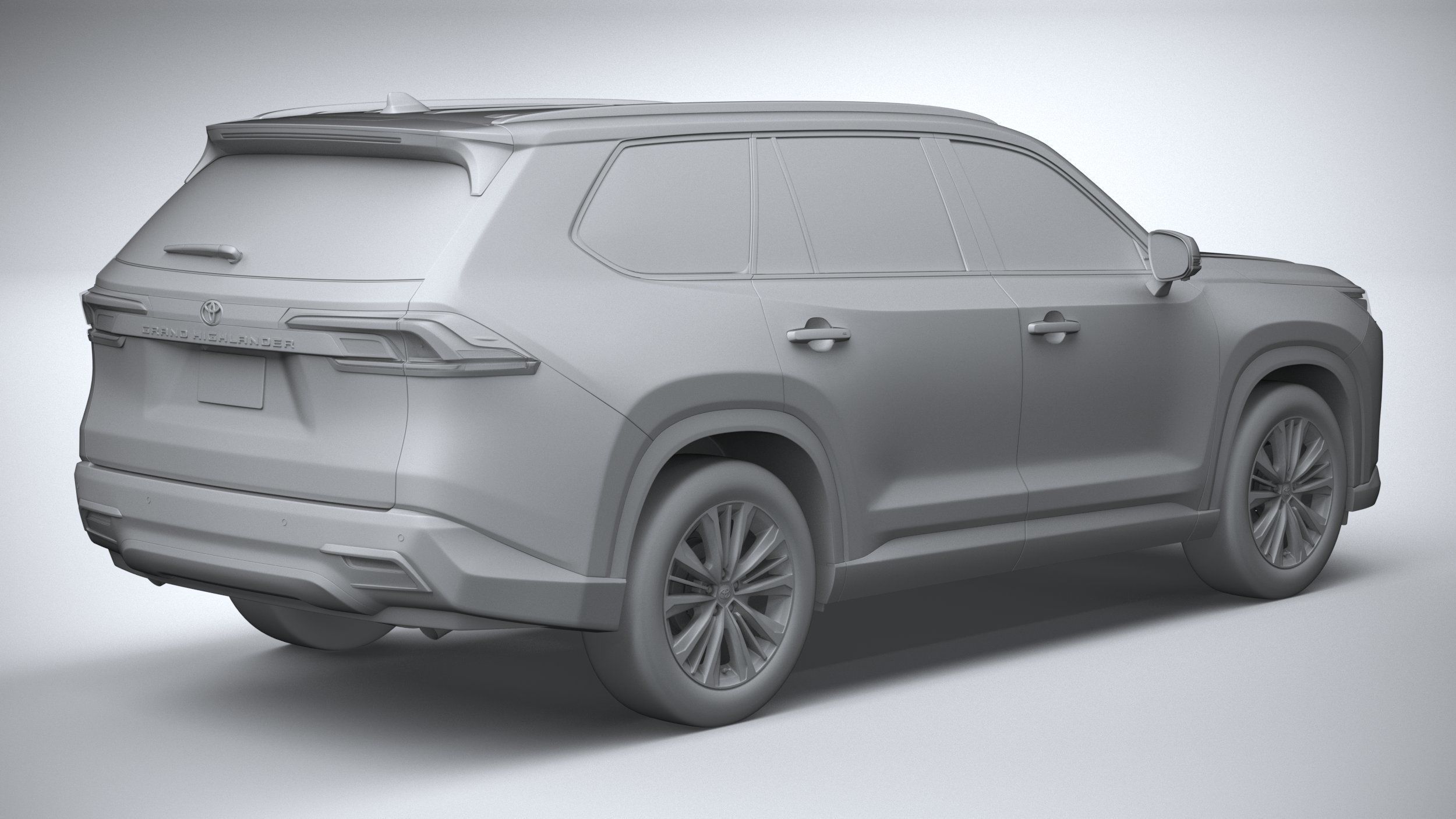 Toyota Grand Highlander 2024 3D model_25