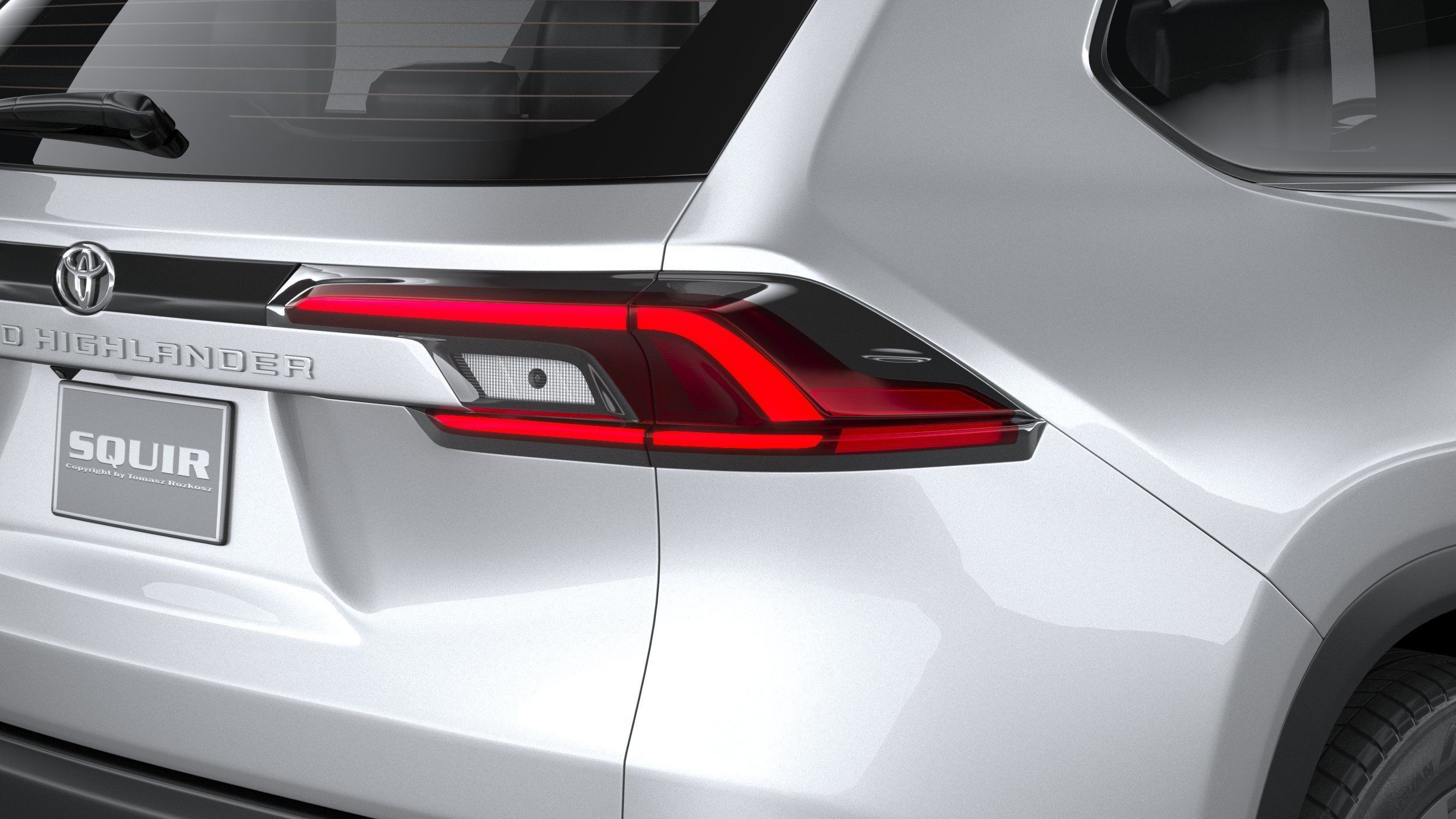 Toyota Grand Highlander 2024 3D model_18