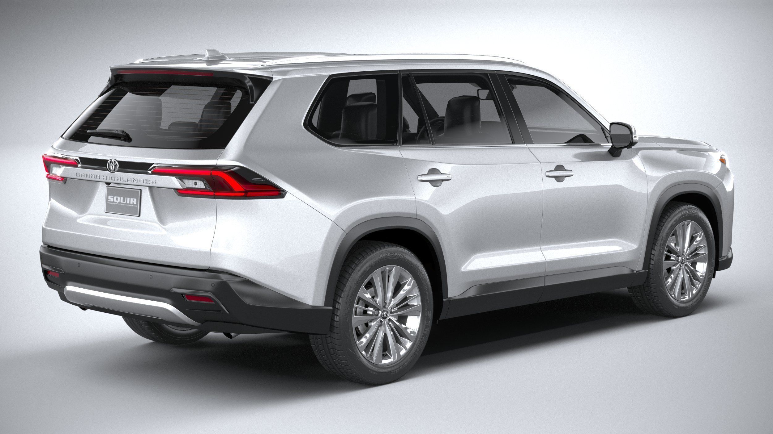 Toyota Grand Highlander 2024 3D model_17