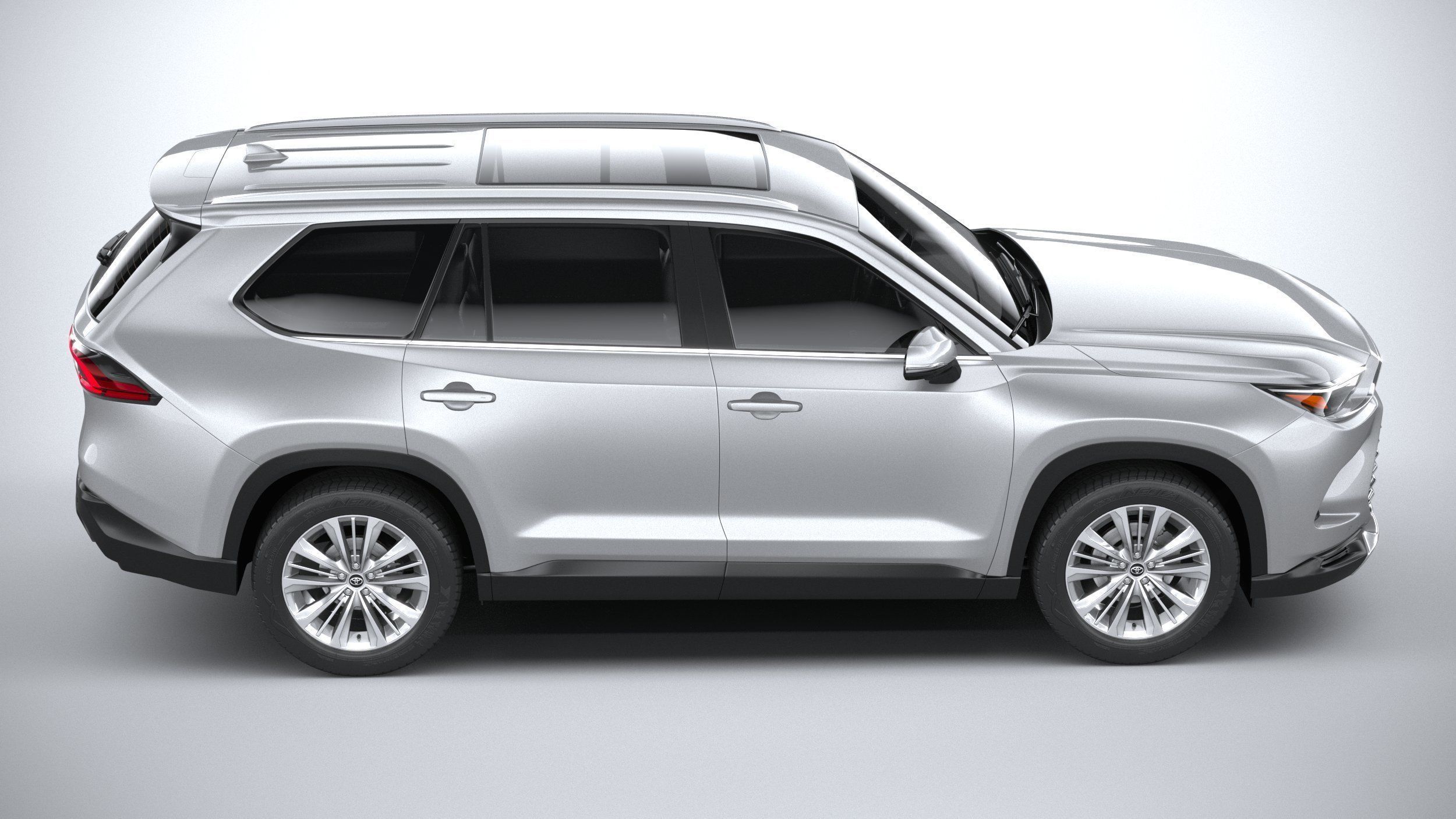 Toyota Grand Highlander 2024 3D model_11
