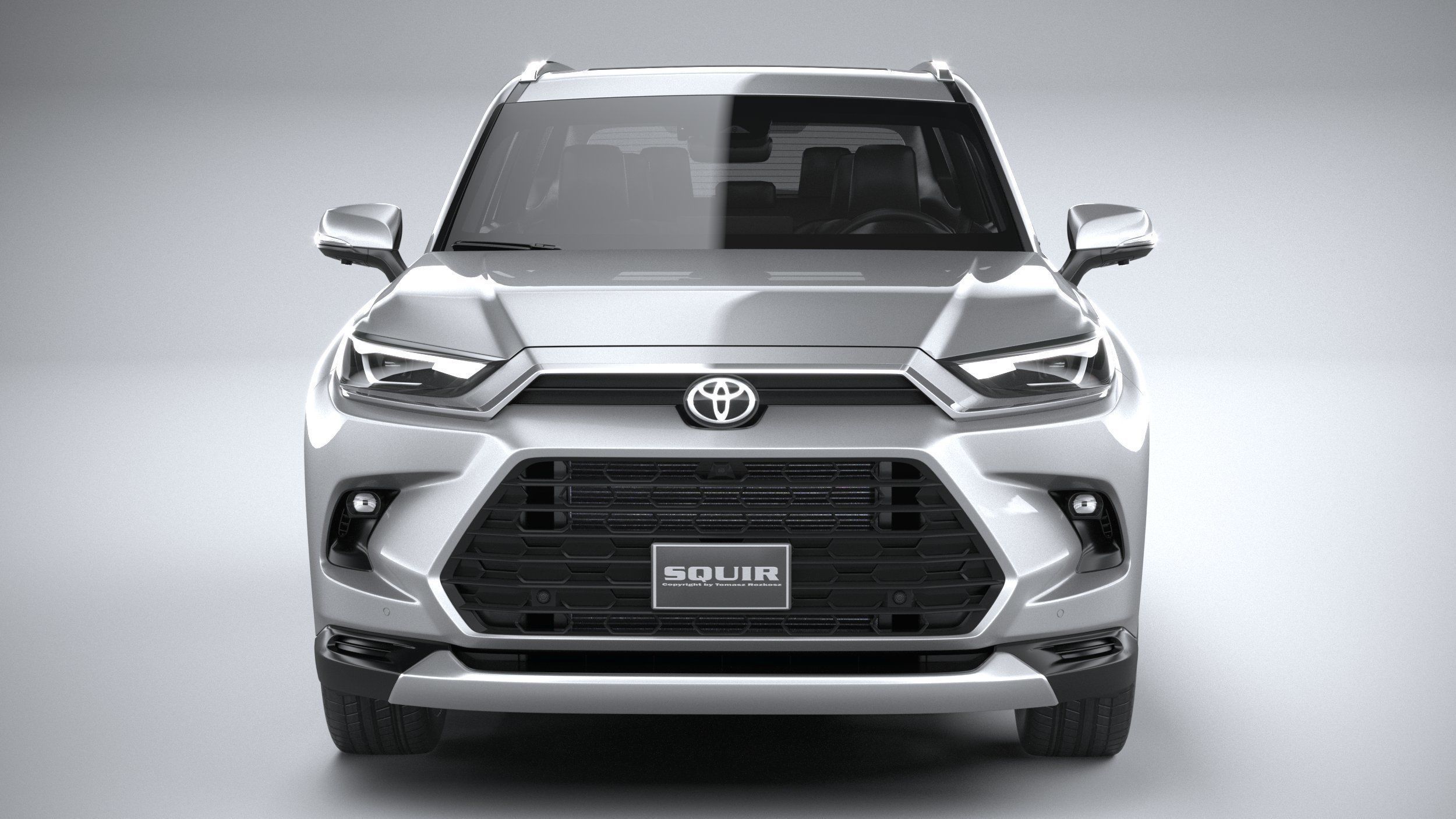 Toyota Grand Highlander 2024 3D model_13