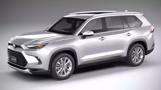 Toyota Grand Highlander 2024 3D model