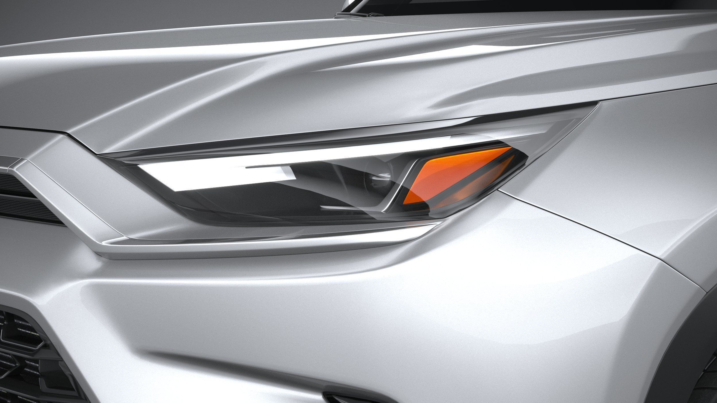 Toyota Grand Highlander 2024 3D model_14