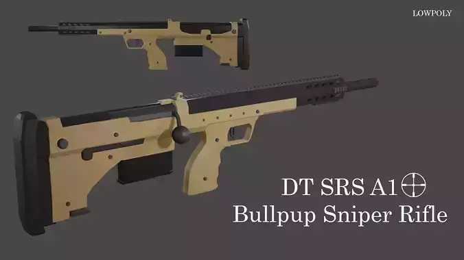 Desert Tech SRS A1 Sniper Rifle
