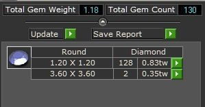 Triple Halo Earring 3D print model_5