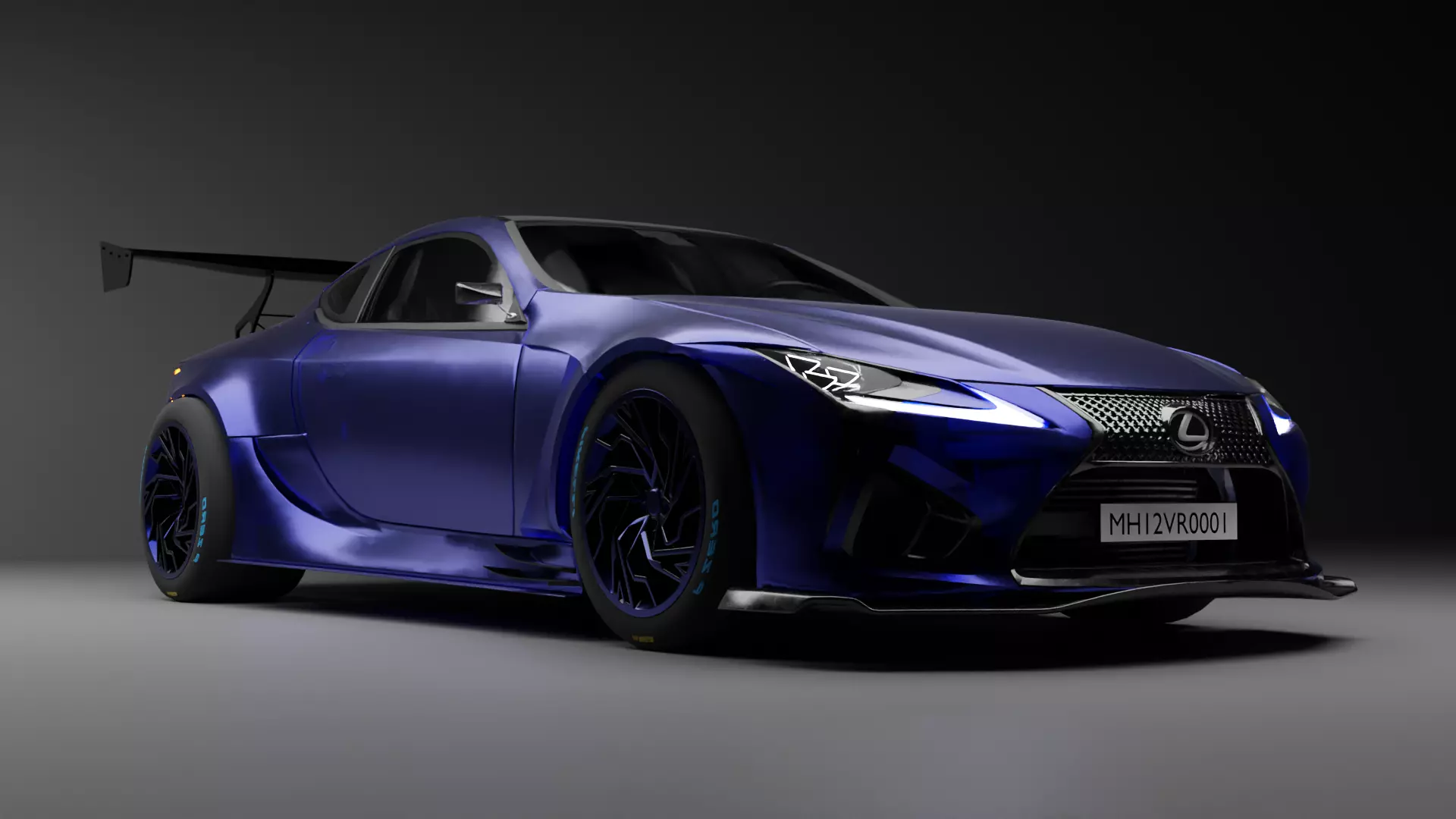 lexus lc 500 3D model