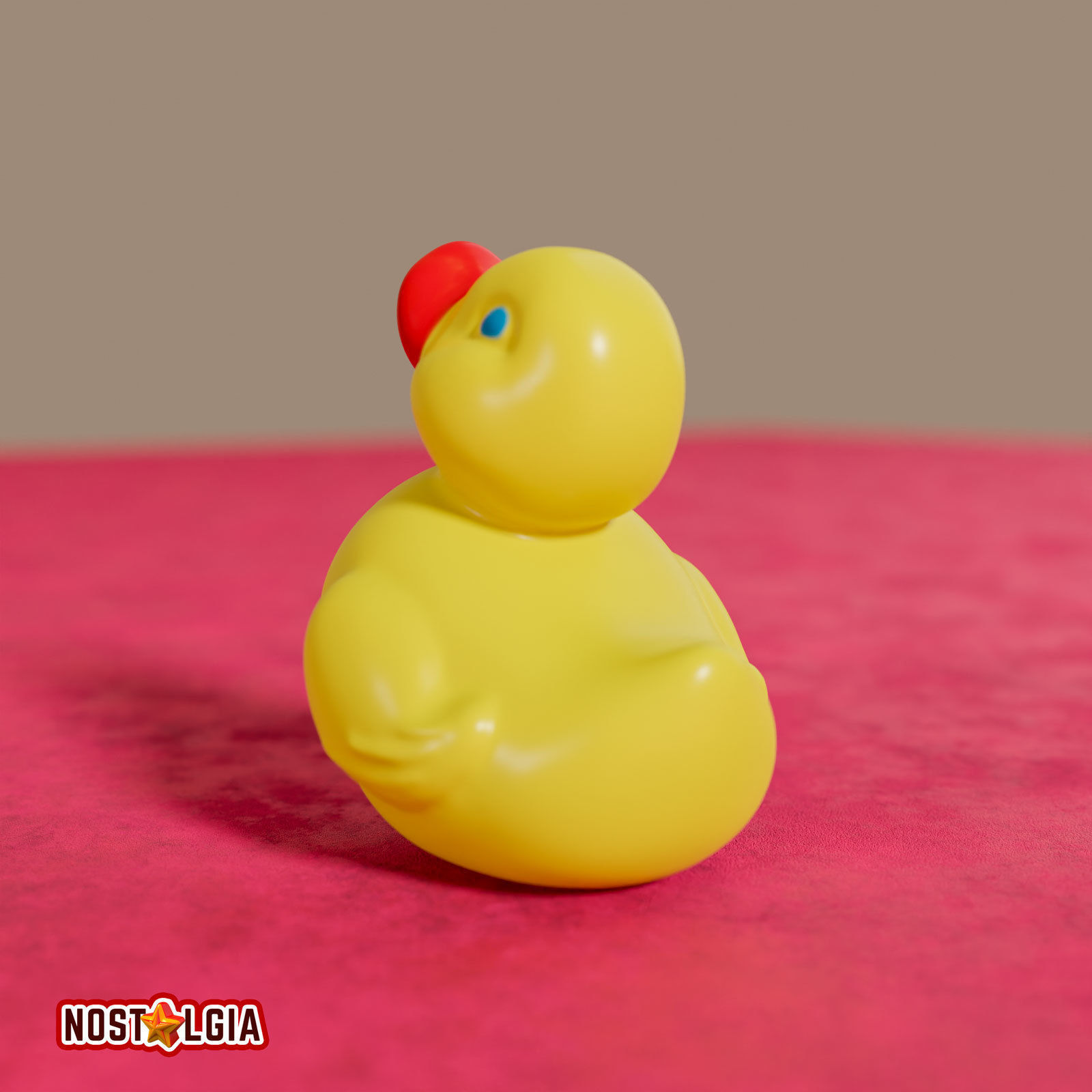 Vintage Rubber Duck Toy 3D print model_1