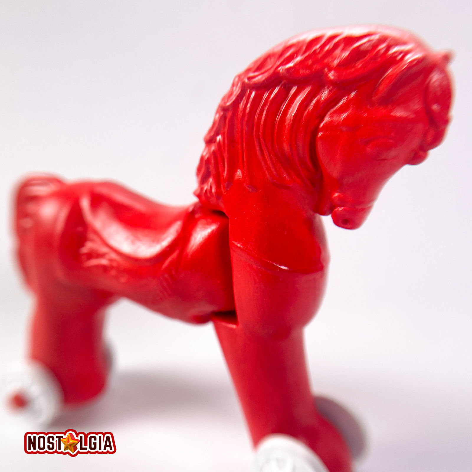 Articulated Vintage Horse on Wheels Toy 3D print model_7