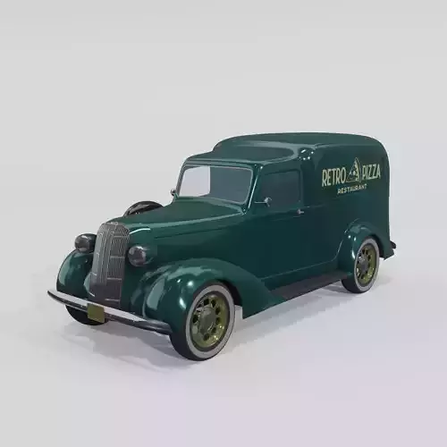 Dodge 1936 Retro Pizza model
