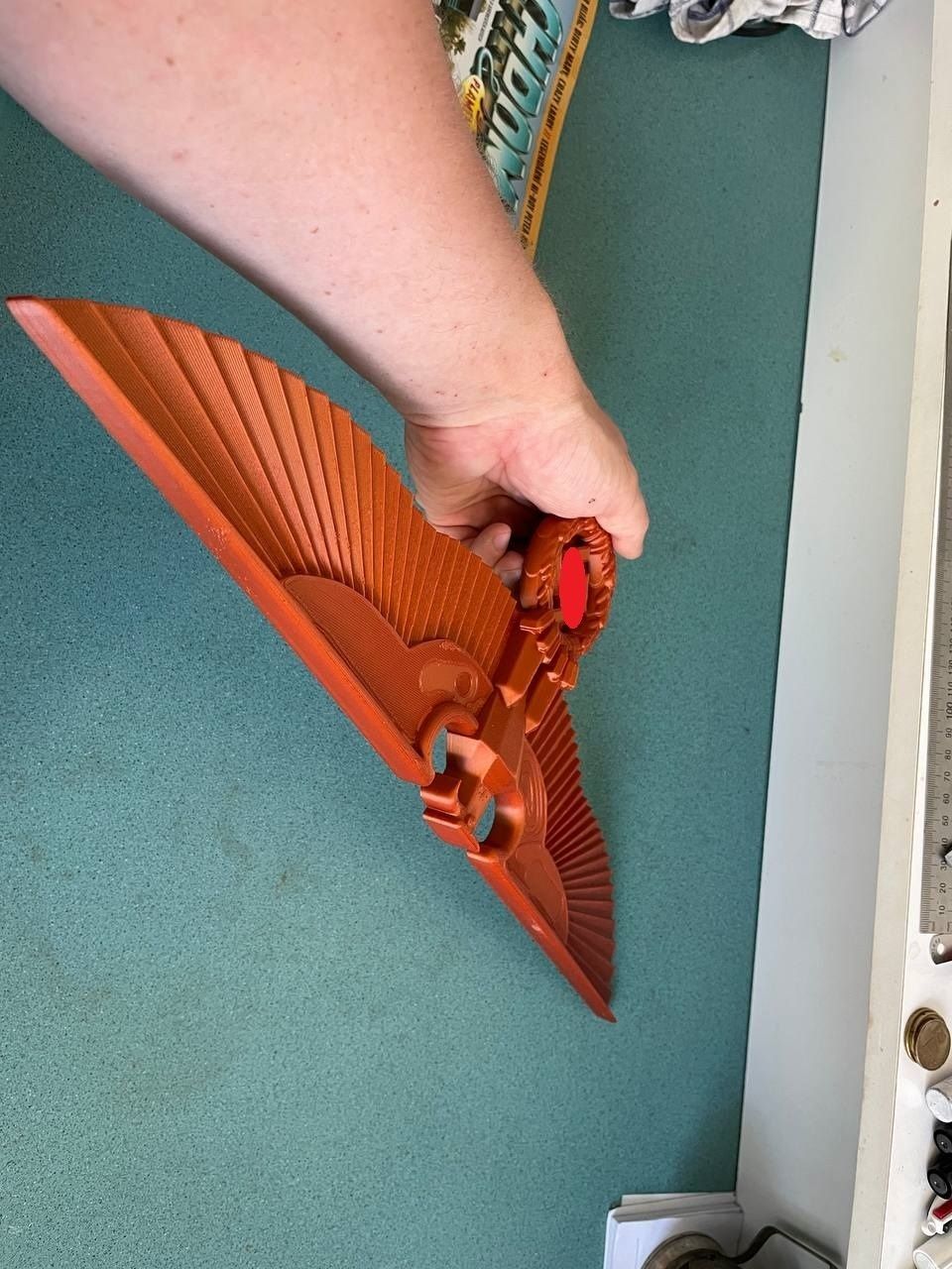 Reichstag german eagle uncensored 3D print model_15