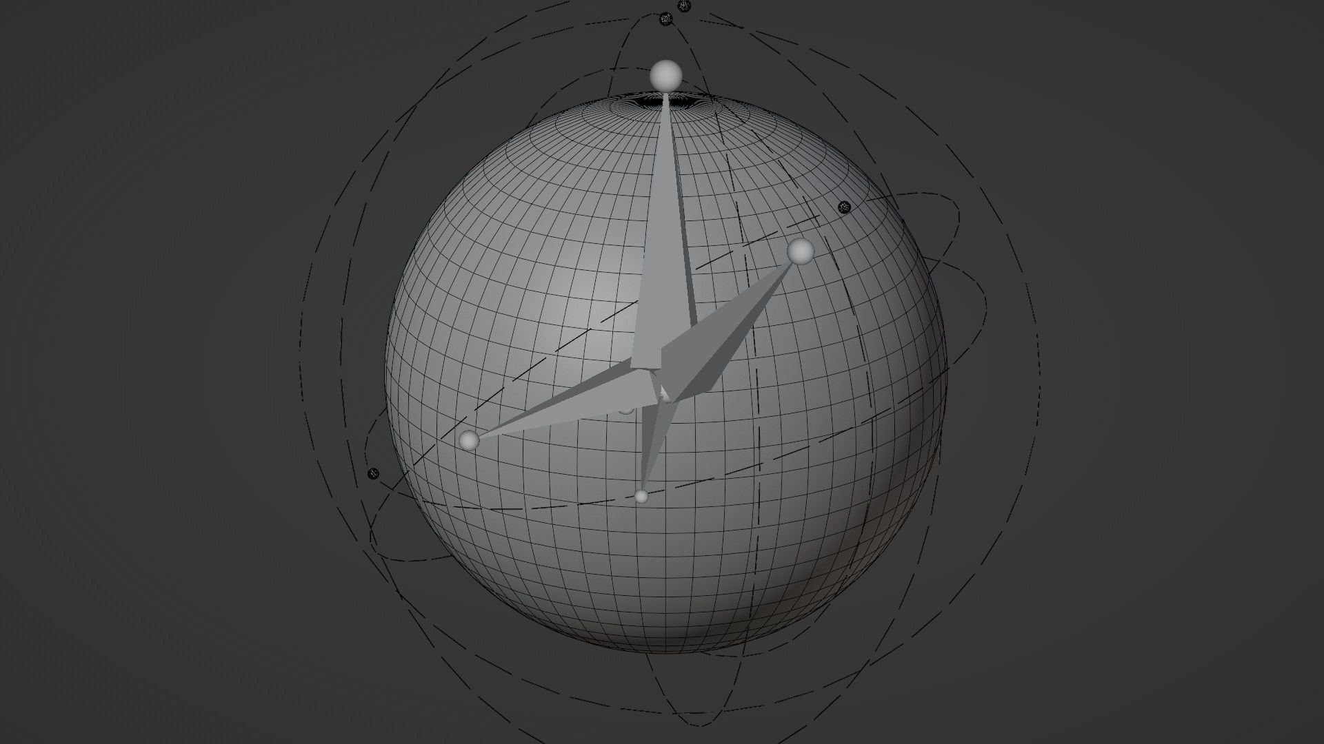 Animated Hologram Planet Earth No 7 Sci-Fi 3D Model Low-poly 3D model_21