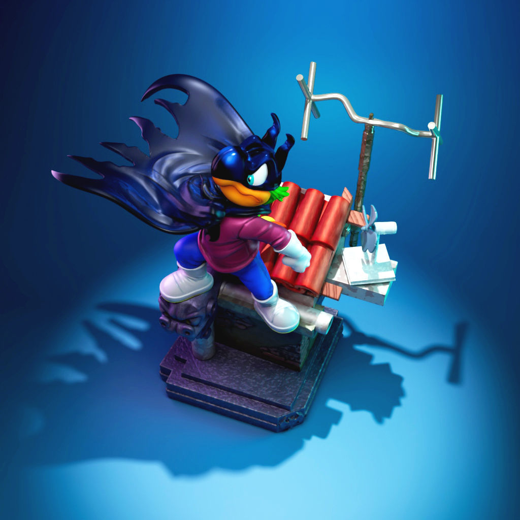 Green Bat - Disney 3D print model_5