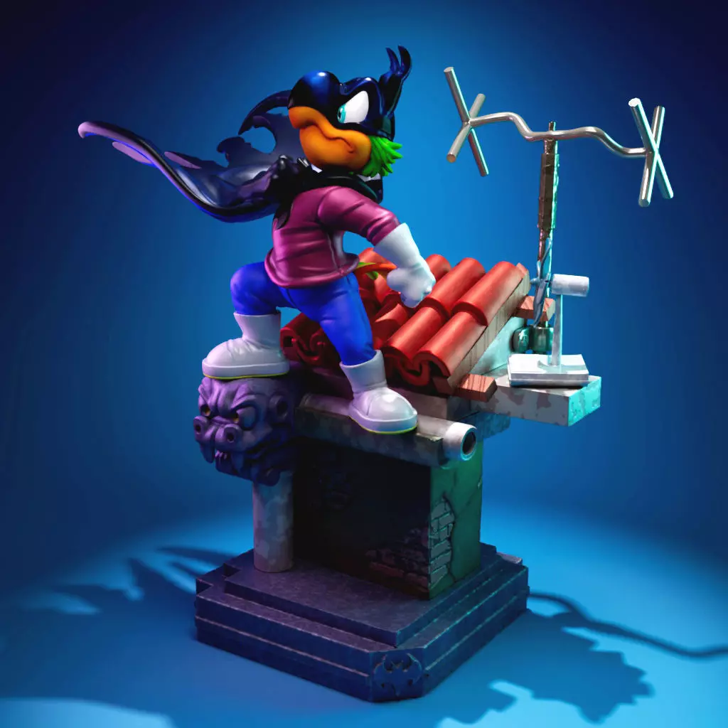 Green Bat - Disney 3D print model_0