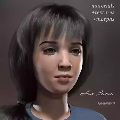 Laumi for Genesis 9 - DazStudio 3D model