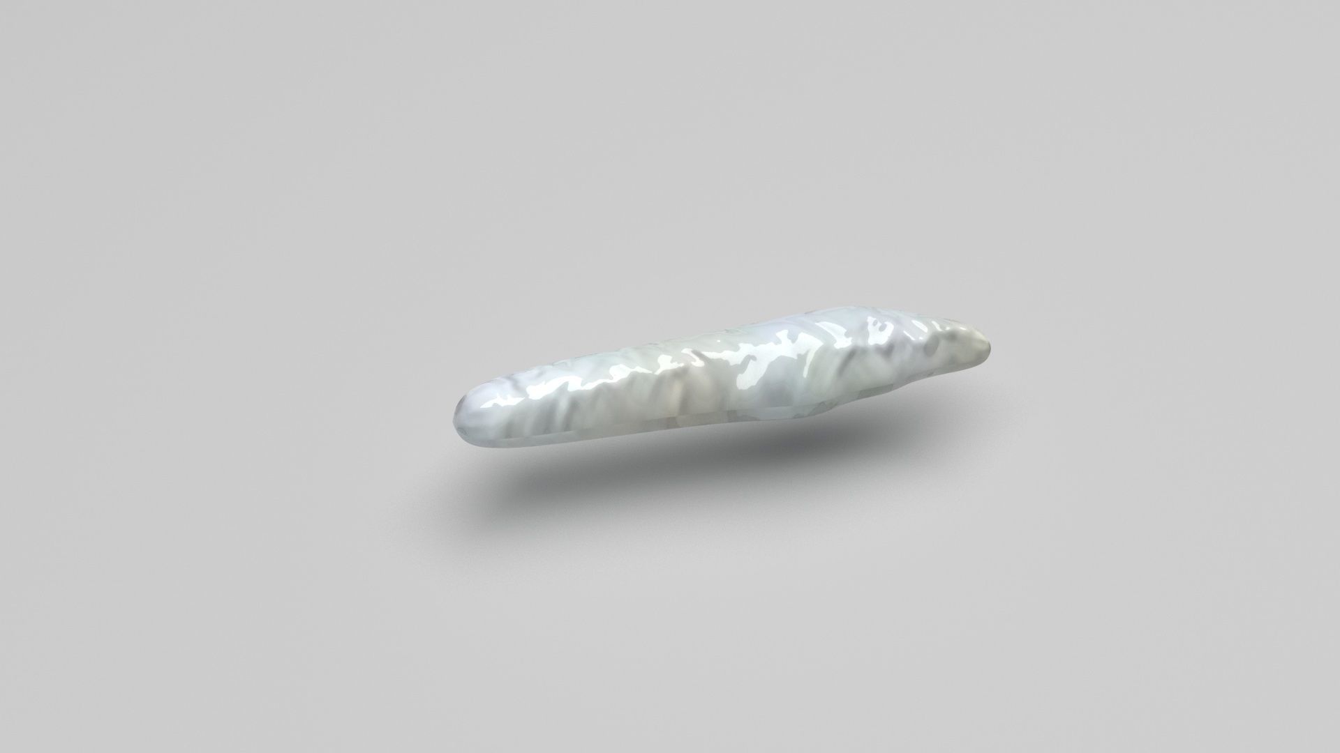 Rice Piece 3D model_4