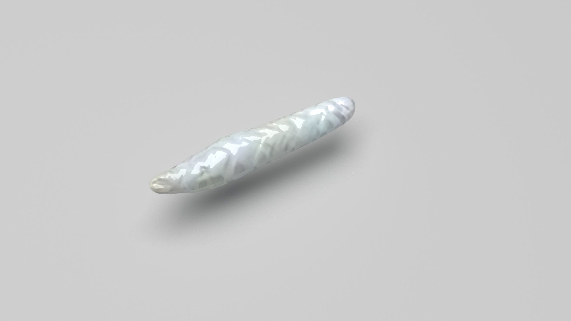 Rice Piece 3D model_2