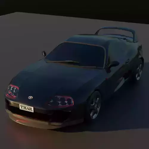 Toyota Supra mk4  3D model