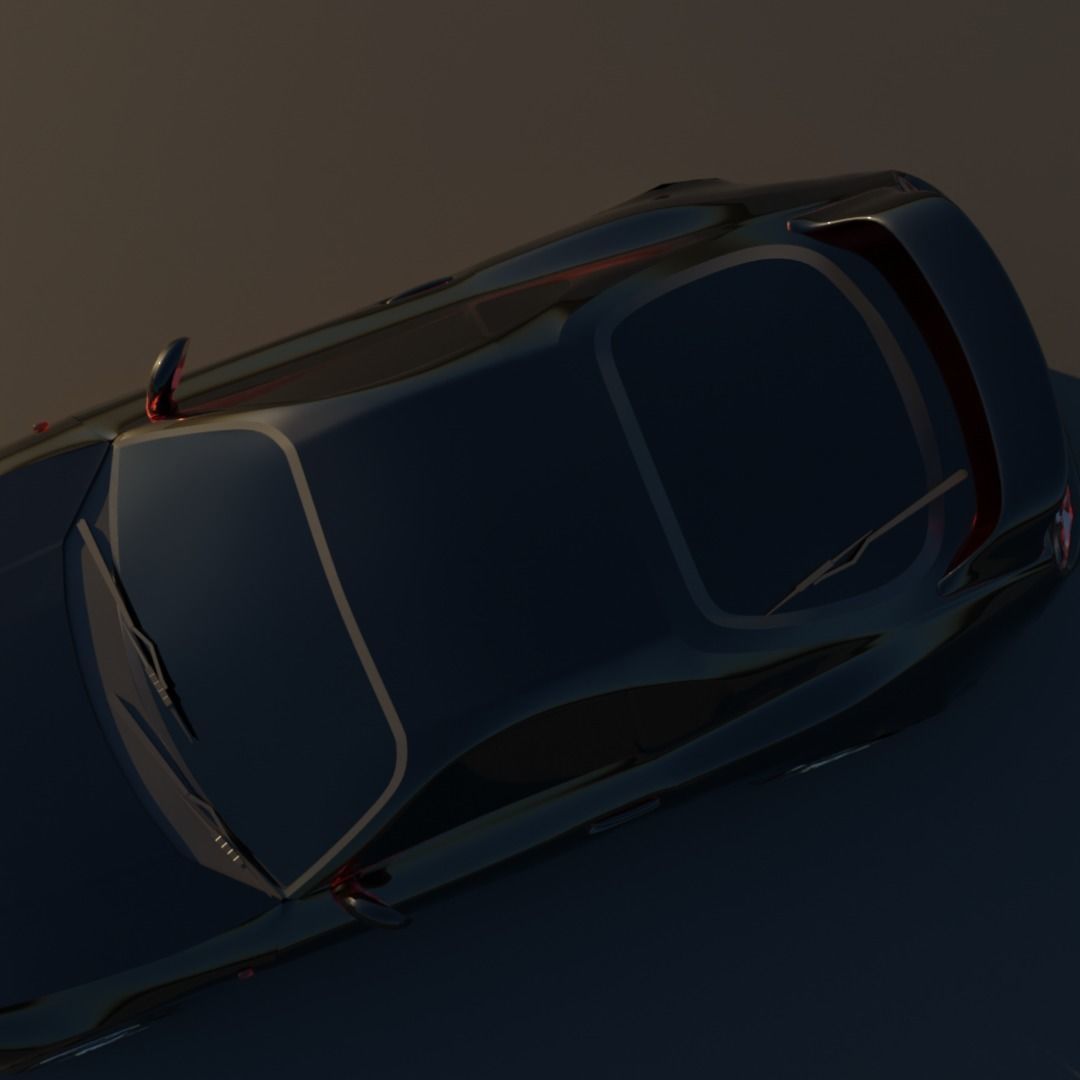 Toyota Supra mk4  3D model_6