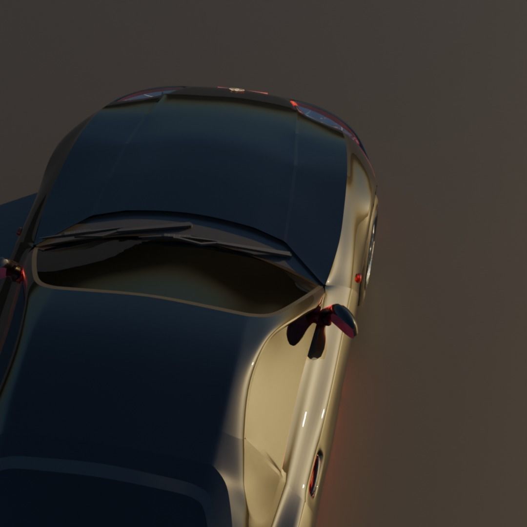 Toyota Supra mk4  3D model_2