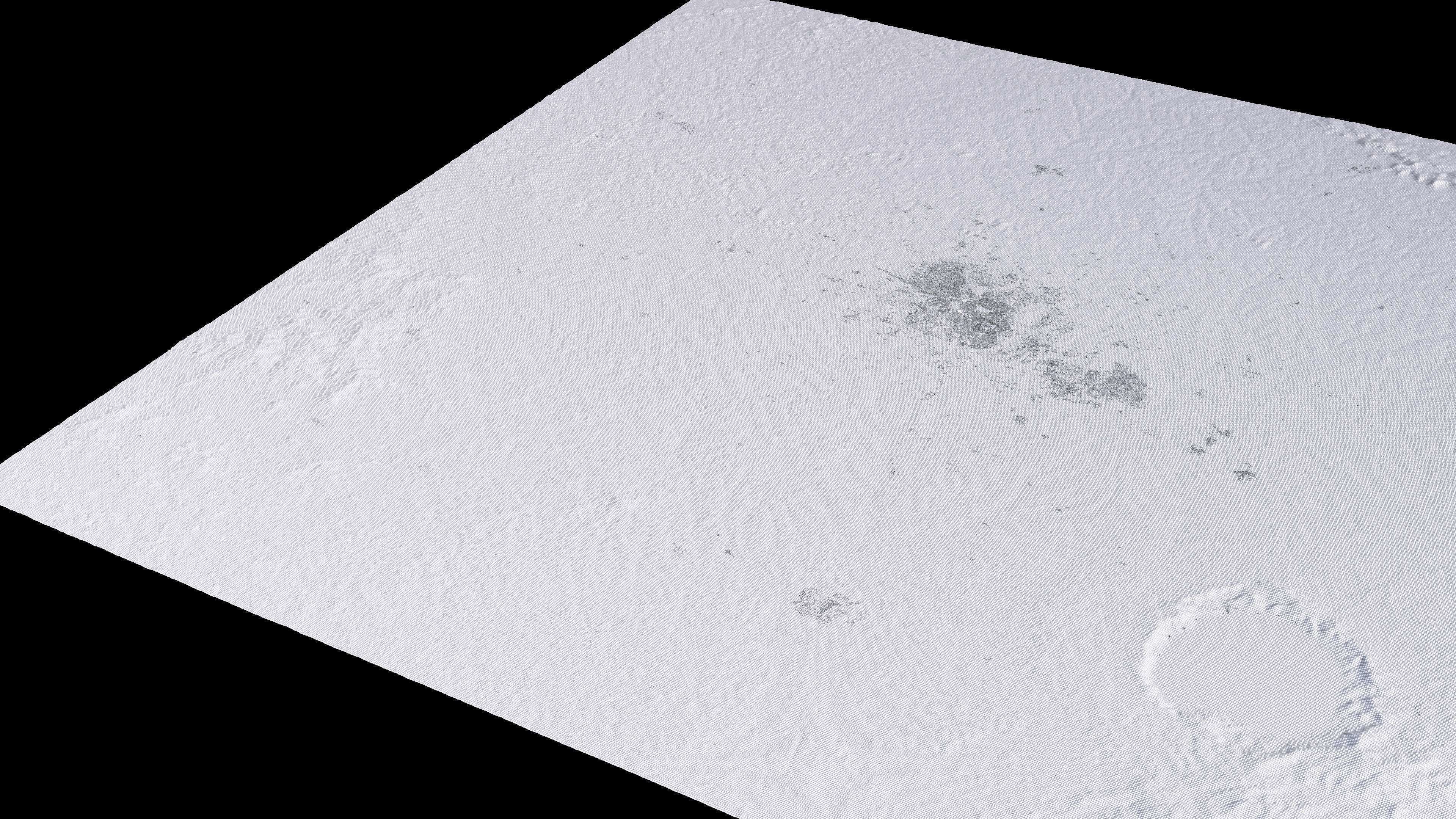 Kumasi Ghana City Landscape 3D Model 3D model_3