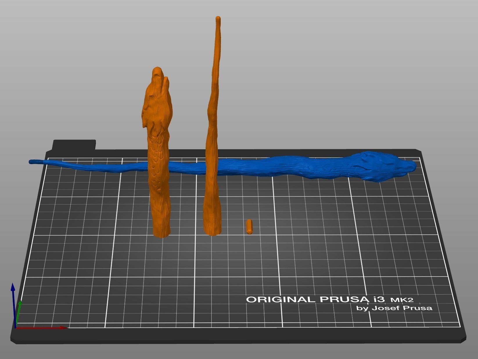 Dragon Heartstrings Wand 3D print model_5