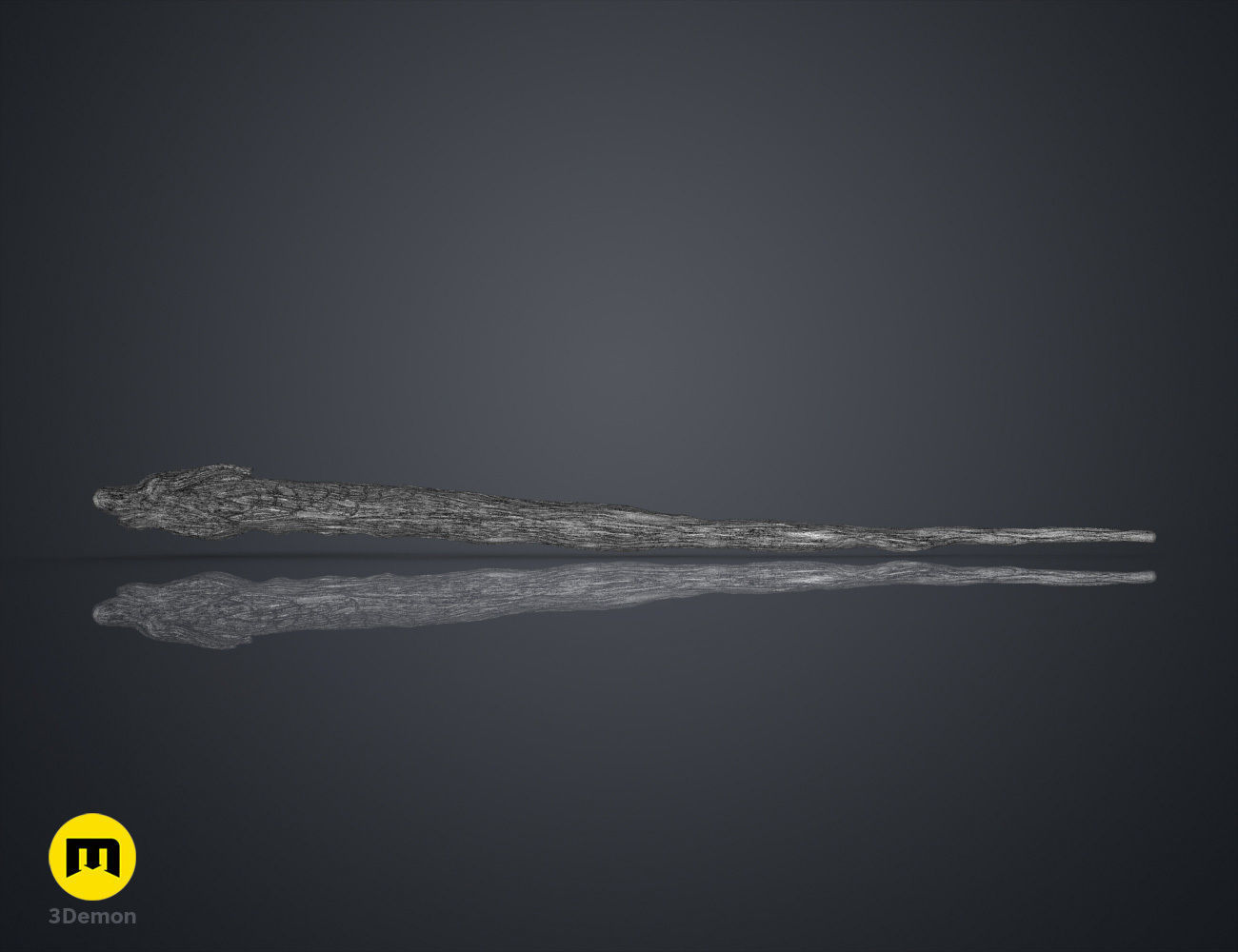 Dragon Heartstrings Wand 3D print model_9