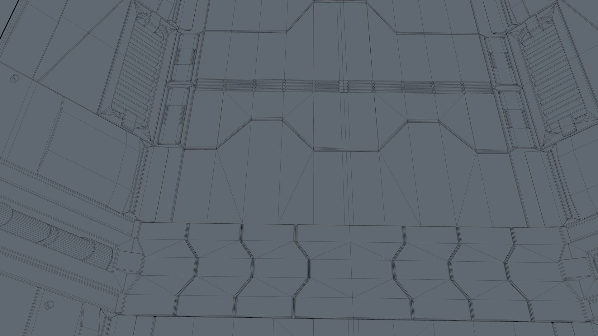 Scvi Fi Corridor 3D model_9