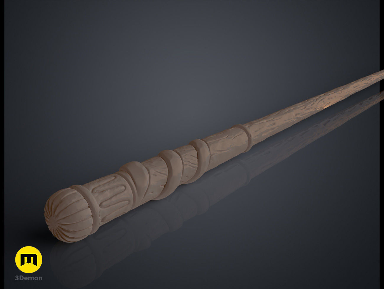 Percy Weasleys Wand 3D print model_6