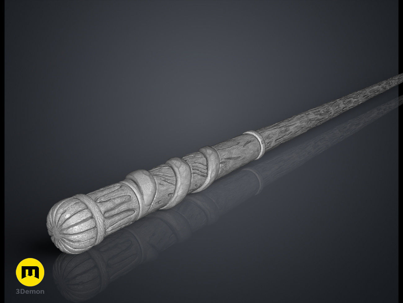 Percy Weasleys Wand 3D print model_7
