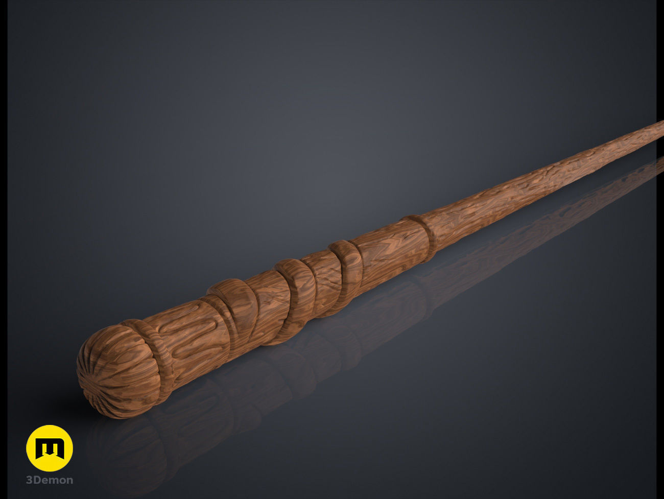 Percy Weasleys Wand 3D print model_2