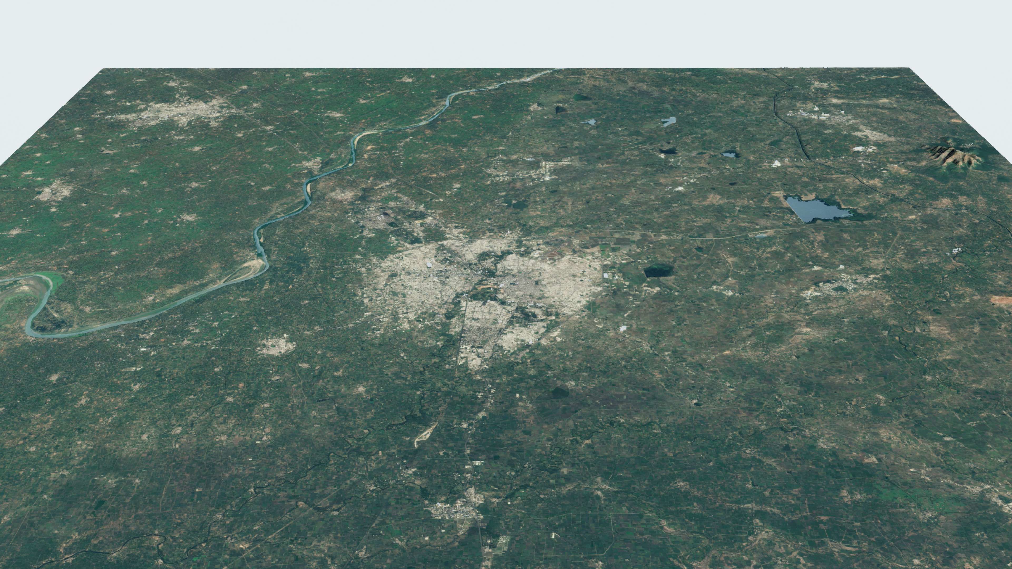 Vadodara India City Landscape 3D Model 3D model | CGTrader