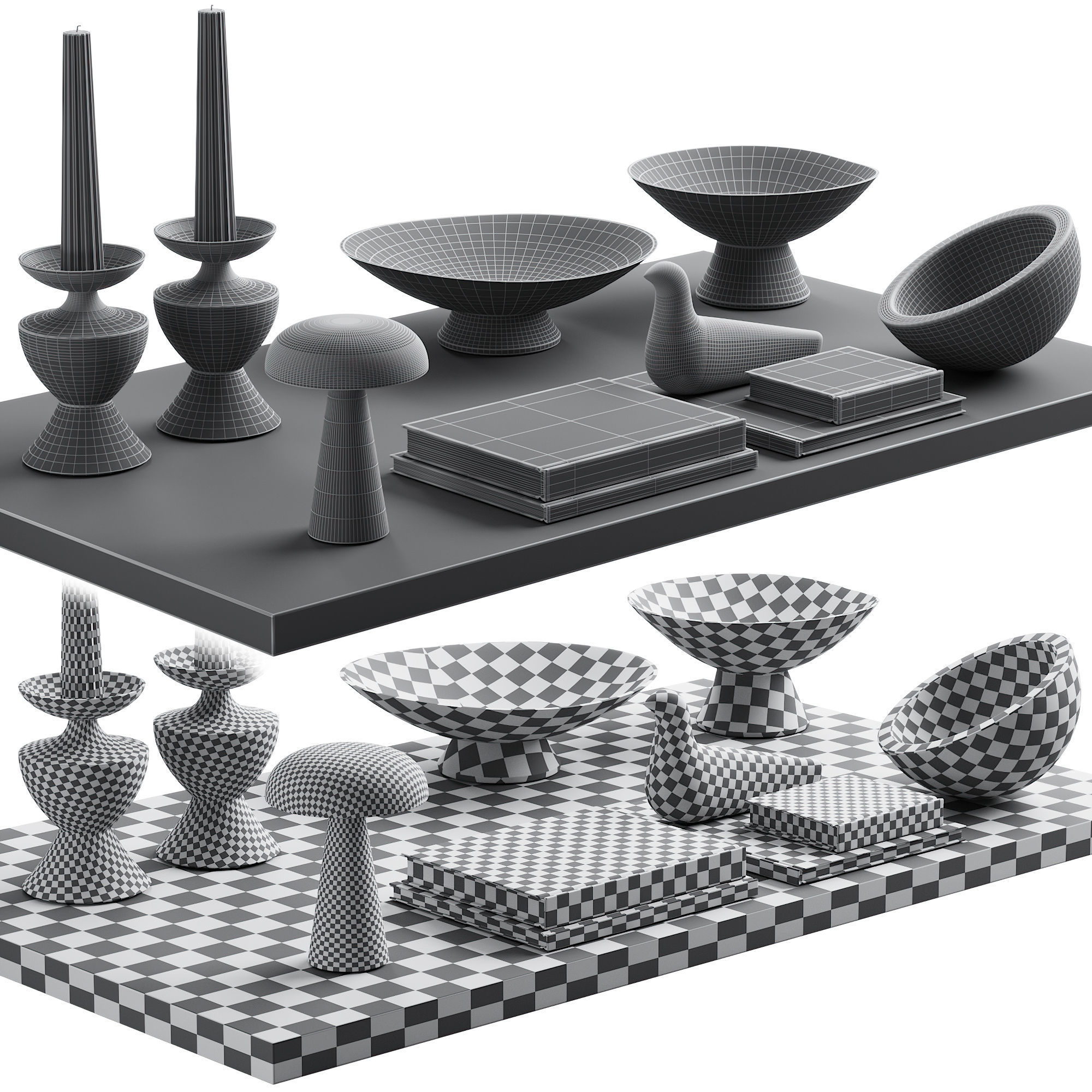 194 decorative set 036 japan dark kit 00 3D model_6