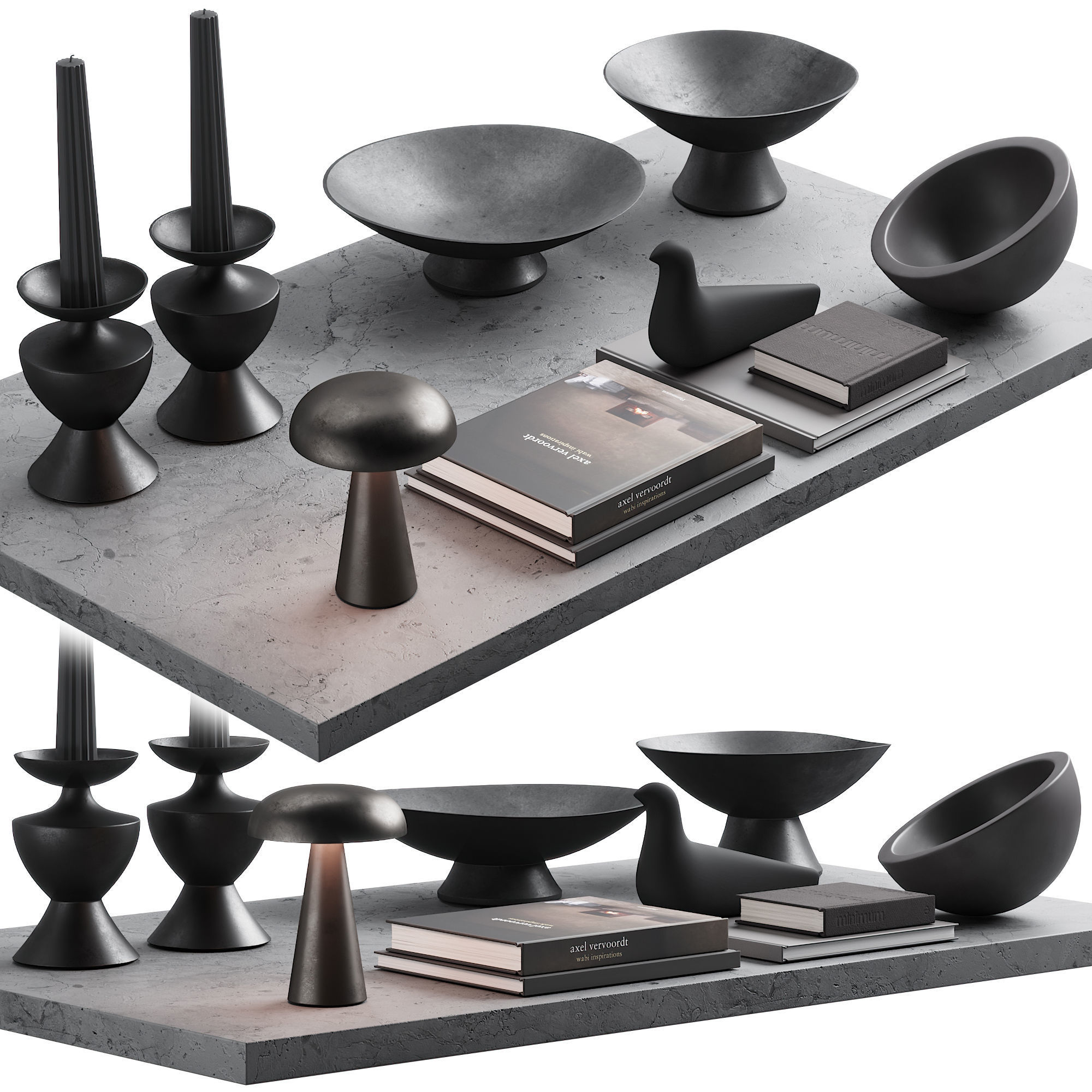 194 decorative set 036 japan dark kit 00 3D model_4