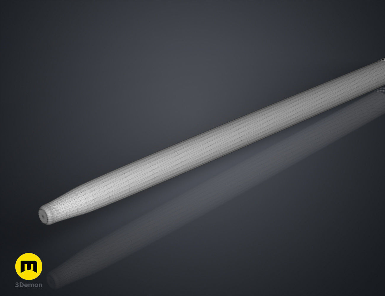 Molly Weasleys Wand 3D print model_11