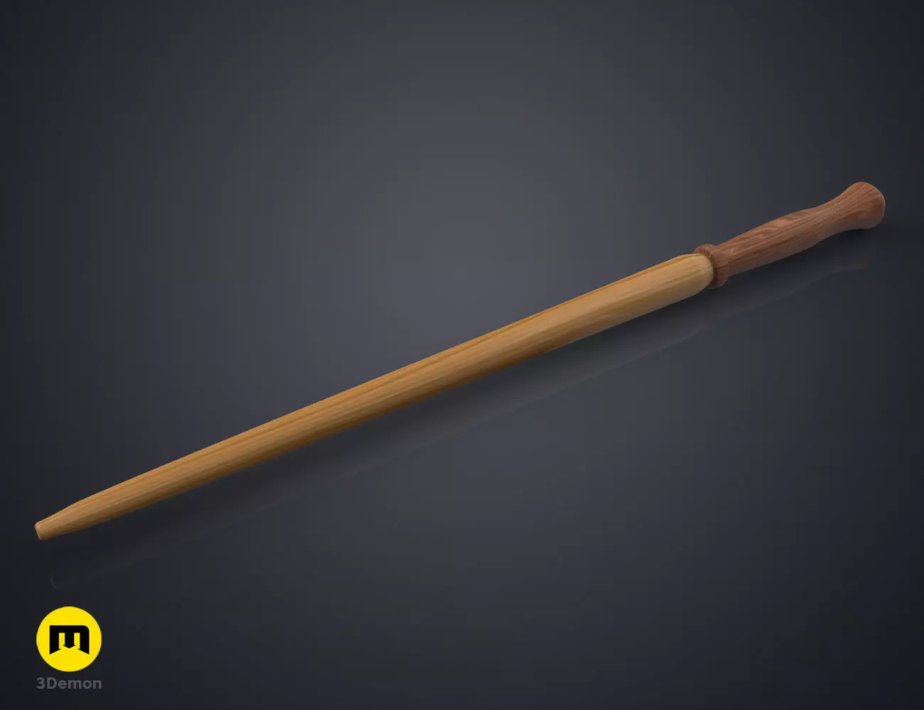 Molly Weasleys Wand 3D print model_0
