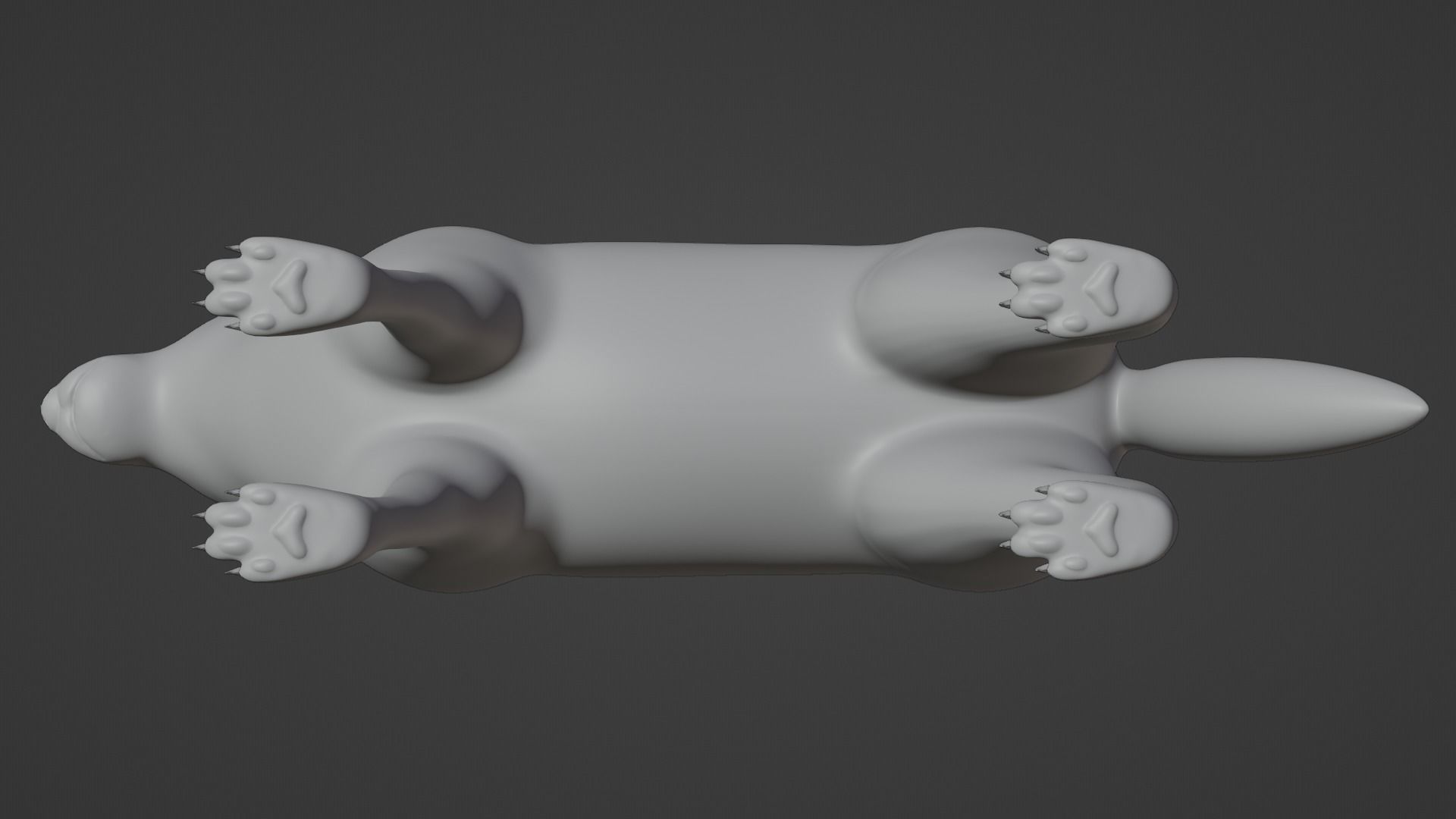 Japanese Yokai - Raiju 3D model_11