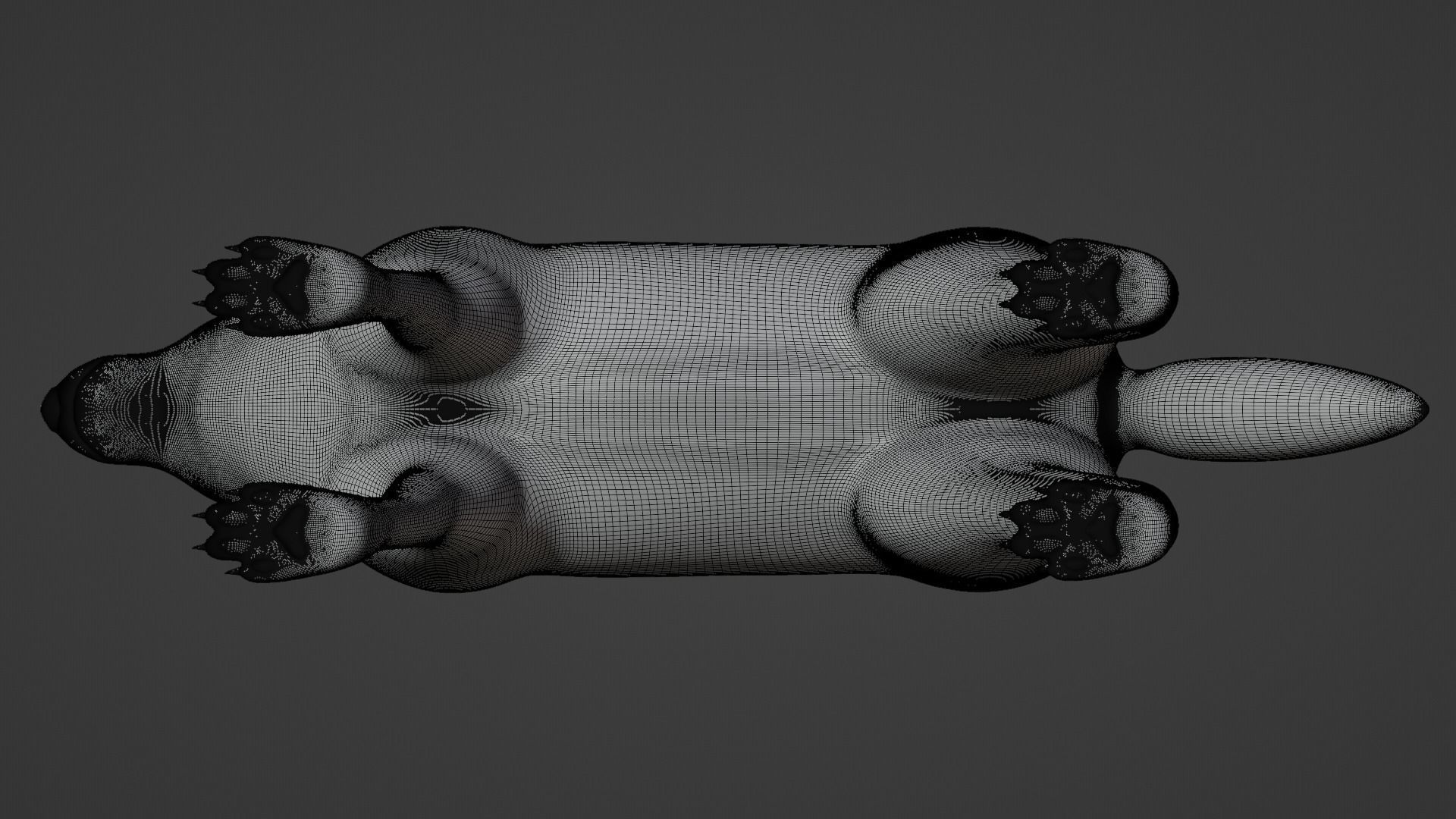 Japanese Yokai - Raiju 3D model_12