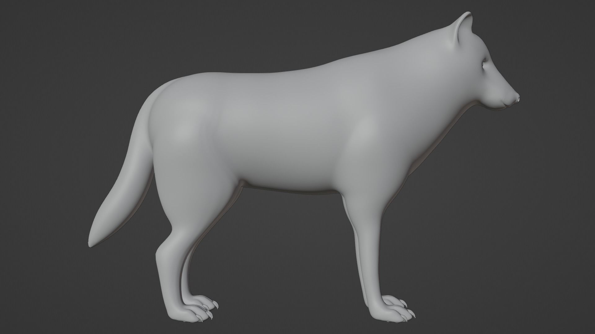 Japanese Yokai - Raiju 3D model_14