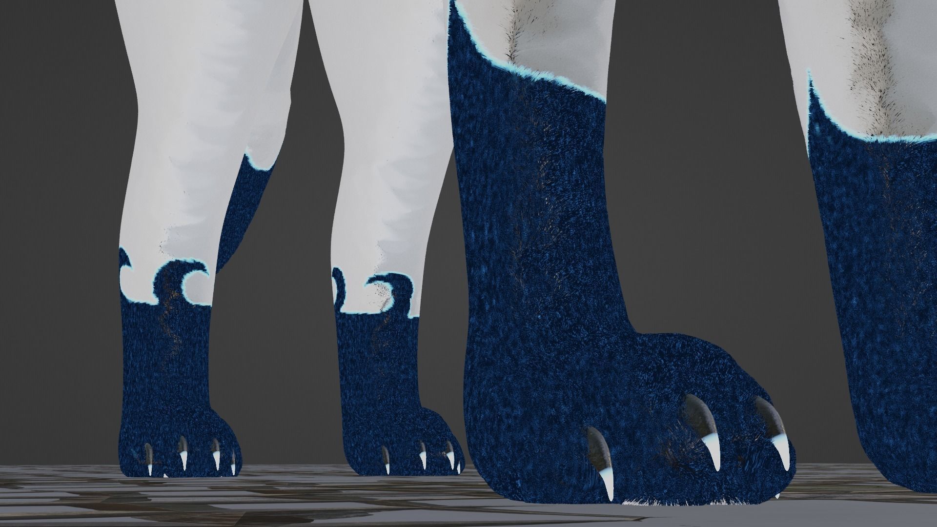 Japanese Yokai - Raiju 3D model_7