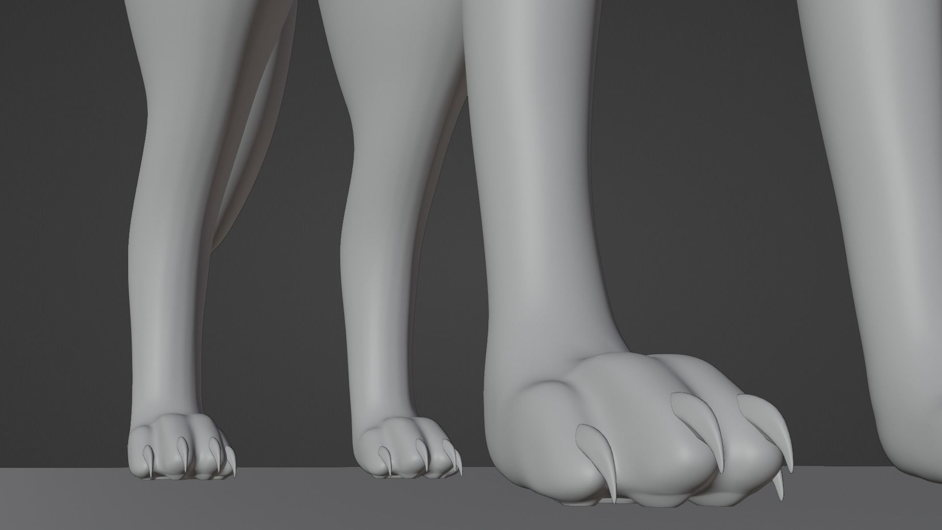 Japanese Yokai - Raiju 3D model_8