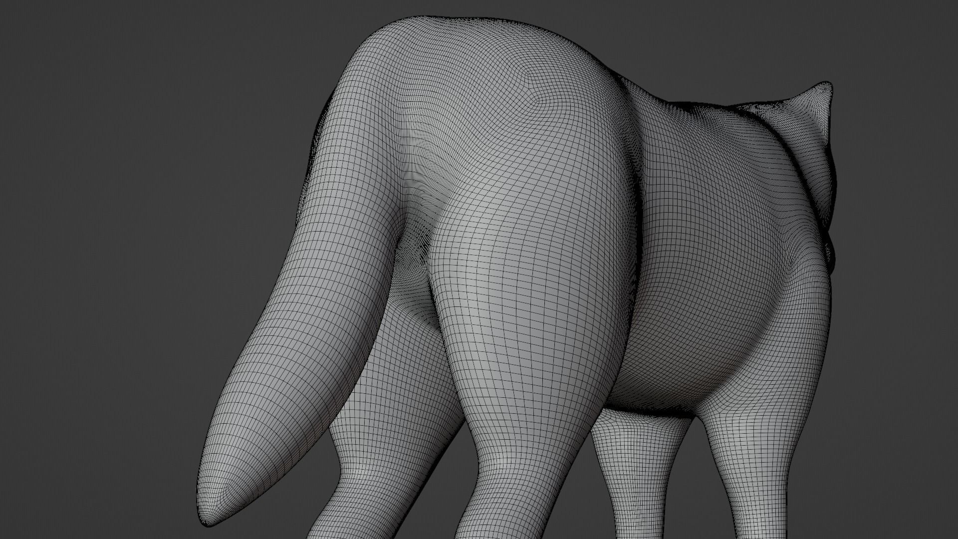 Japanese Yokai - Raiju 3D model_18