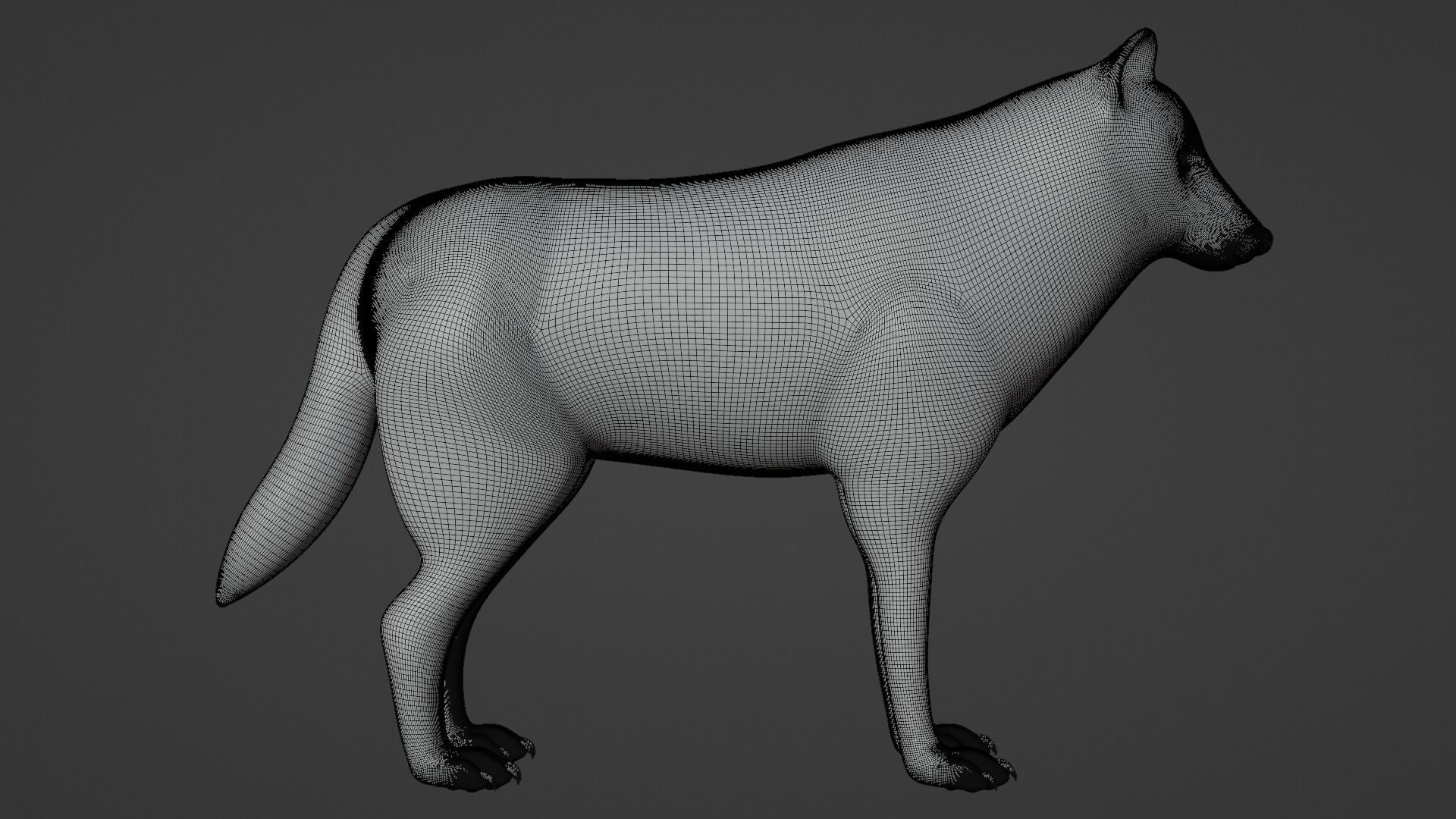 Japanese Yokai - Raiju 3D model_15