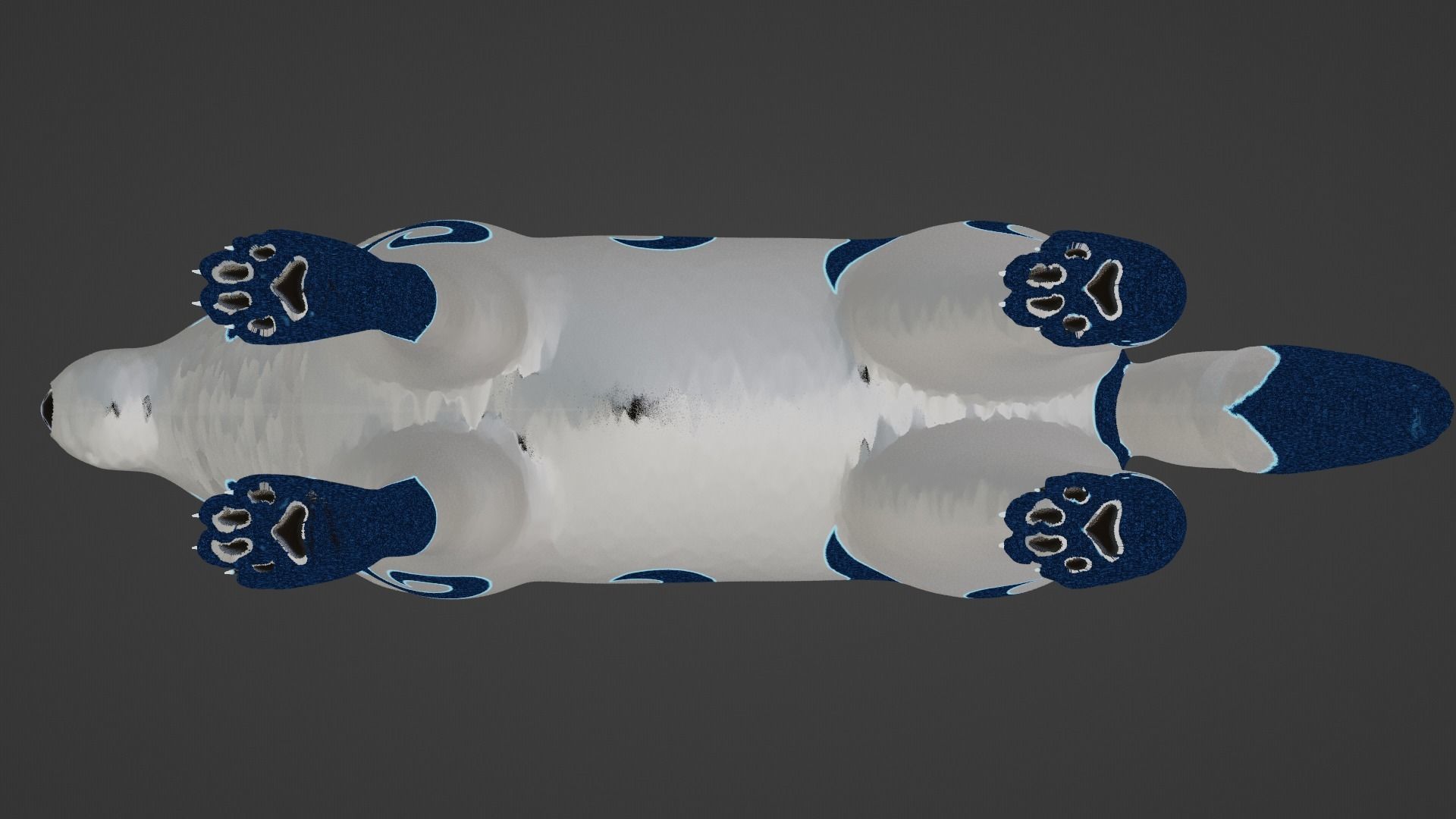 Japanese Yokai - Raiju 3D model_10