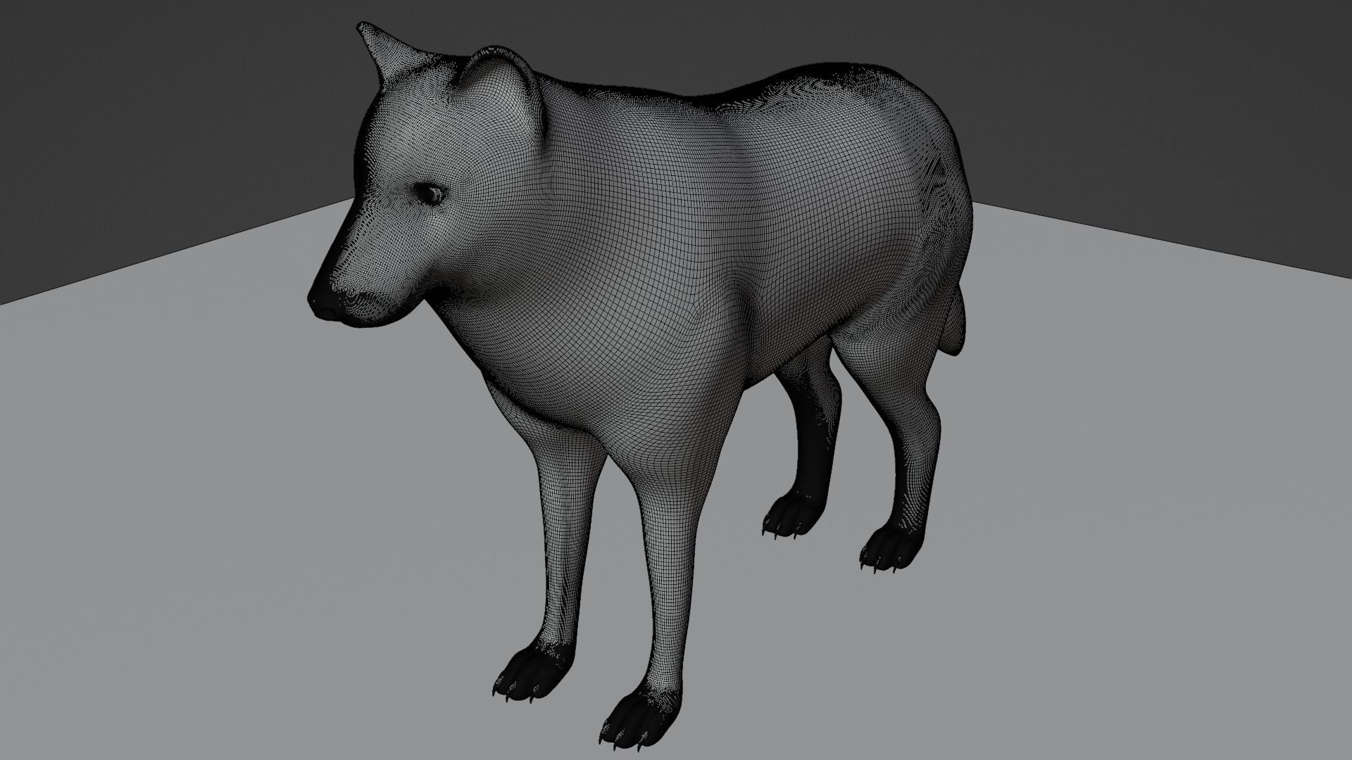 Japanese Yokai - Raiju 3D model_3