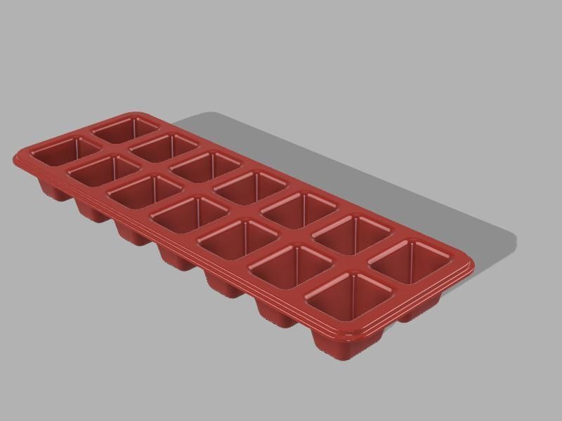 Ice Cube Tray 3D print model_1